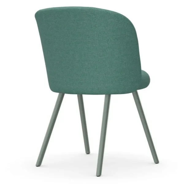 Vitra Mikado stol, mint - Dumet blekblå/smaragd