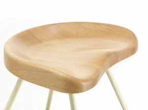 Vitra Tabouret 307 pall, naturlig ek