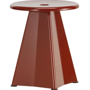 Vitra Tabouret Métallique pall, japansk röd