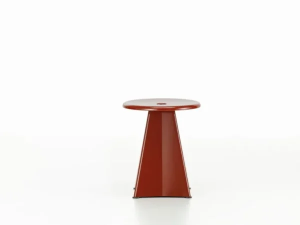 Vitra Tabouret Métallique pall, japansk röd