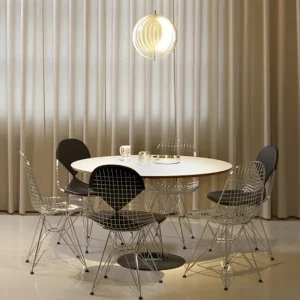 Vitra Wire Chair DKR, krom