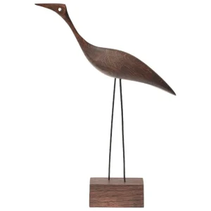 Warm Nordic Beak Bird, Tall Heron, rökt ek