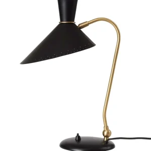 Warm Nordic Bloom bordslampa, svart