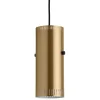 Warm Nordic Trombone Cylinder taklampa, mässing