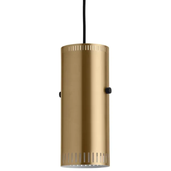Warm Nordic Trombone Cylinder taklampa, mässing