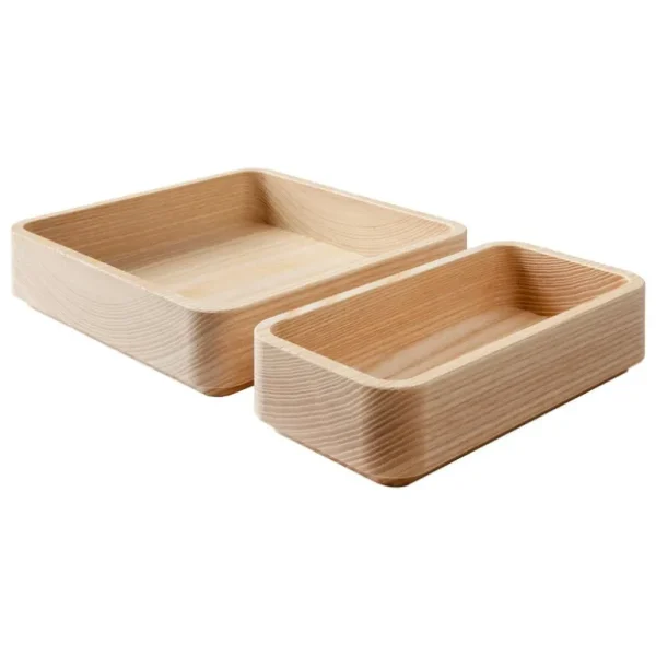 Wooden Offcuts Boxette lådset, oljad ask