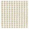Woodnotes Piccolo 1 matta, vit - natur