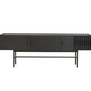 Woud Array lågt sideboard 150 cm, svart