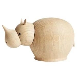 Barn Woud Rina Rhinoceros figurin, medium