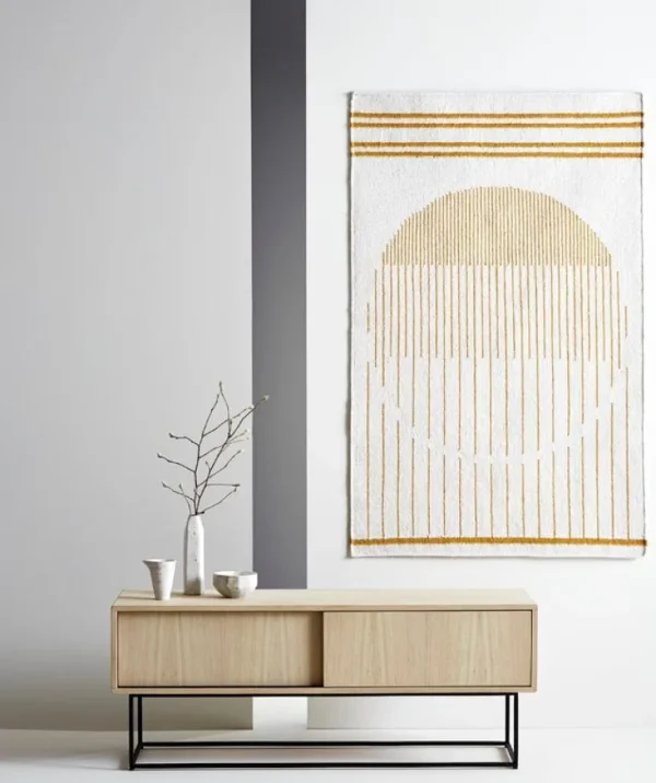 Woud Virka lågt sideboard, ek