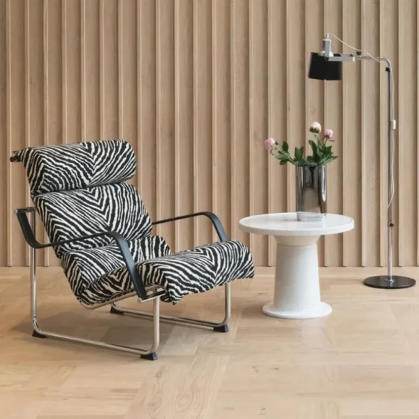 Yrjö Kukkapuro Remmi fåtölj, krom - Artek Zebra